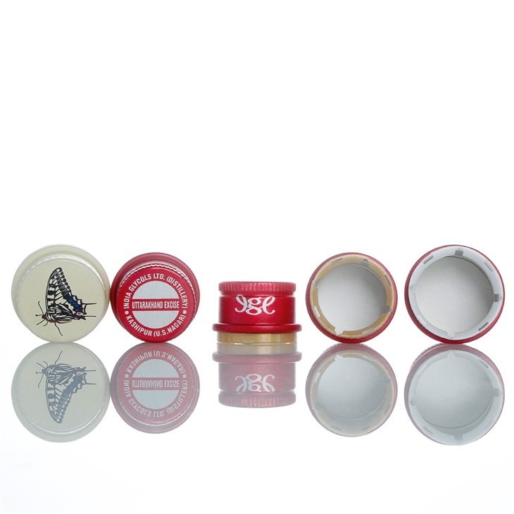 28mm Aluminum-Plastic ROPP Cap