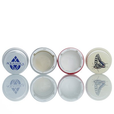 28mm Aluminum Plastic ROPP Water Cap