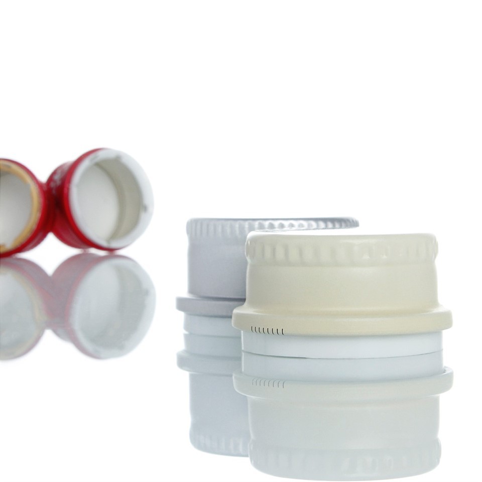 28mm Aluminum Plastic ROPP Water Cap