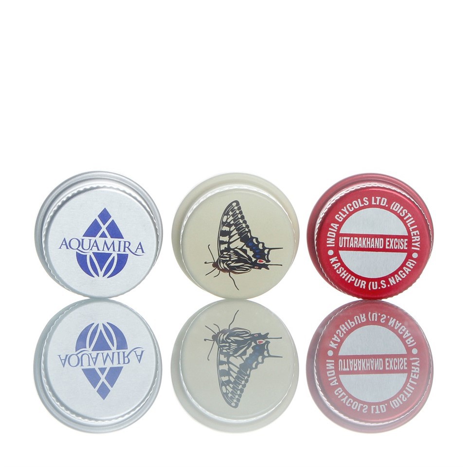 28mm Aluminum Plastic ROPP Water Cap
