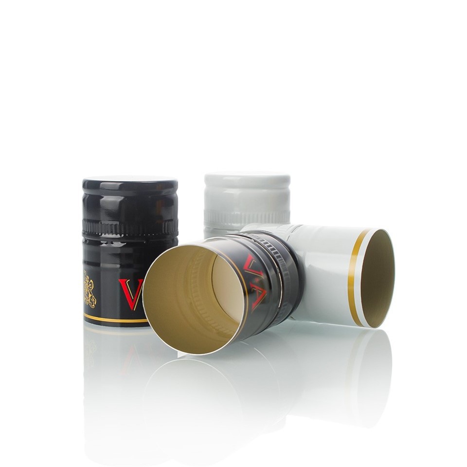 30*50mm Customized Aluminum Spirits Cap suppliers