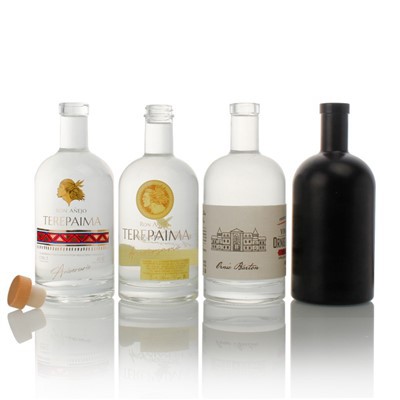 500ml Whiskey Spirit Glass Bottle suppliers