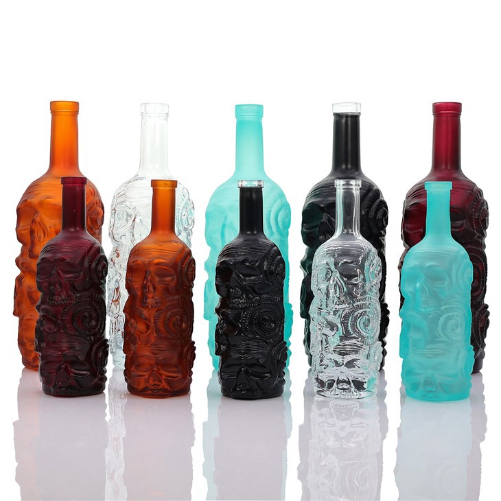 All Kinds Of Spirits Vodka Liquor Glass Bottles