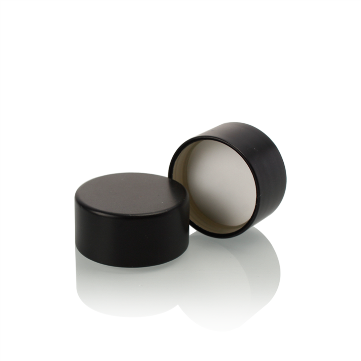 Black GPI Aluminum Plastic Cap
