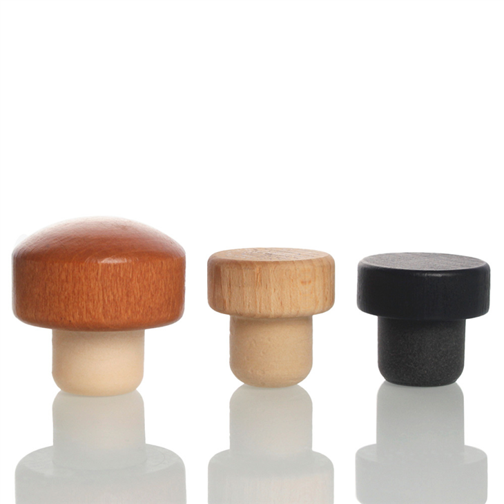 Brown Wooden Stopper Cork For Liquor