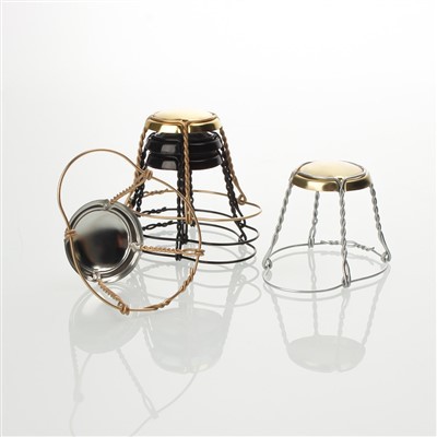 Champagne Cork Wirehood Wire Cage