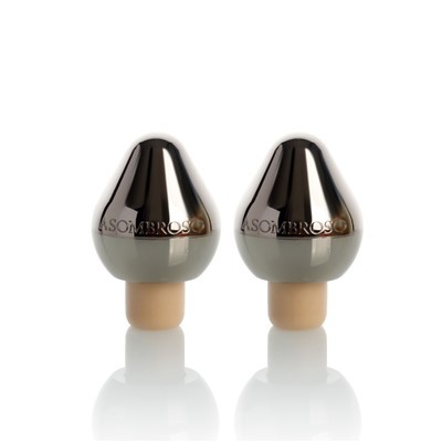 Custom Shape Zinc Alloy Cork Stopper