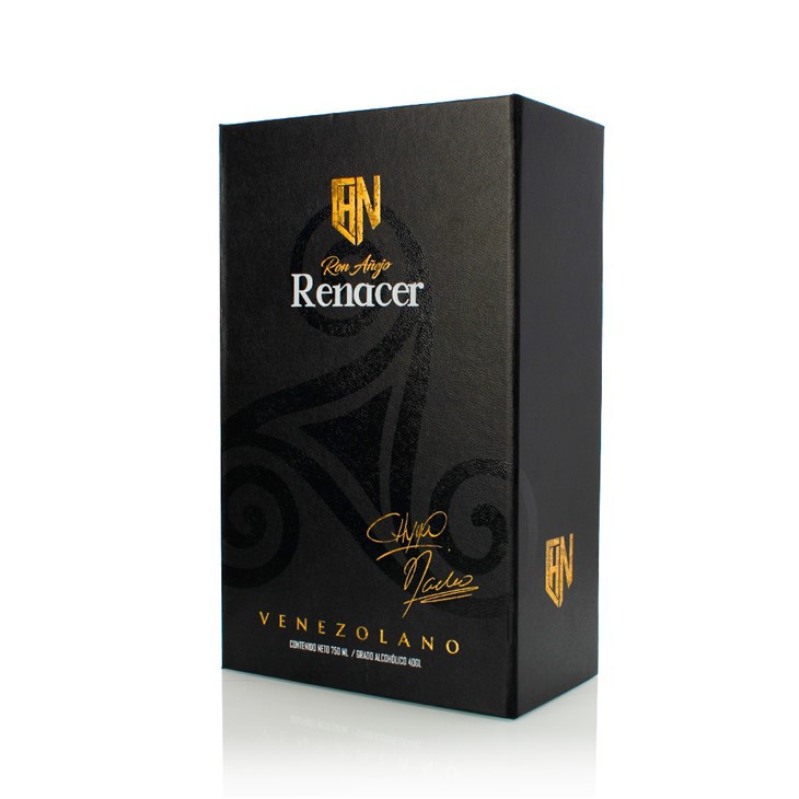 Luxury Custom Design Black Paper Box