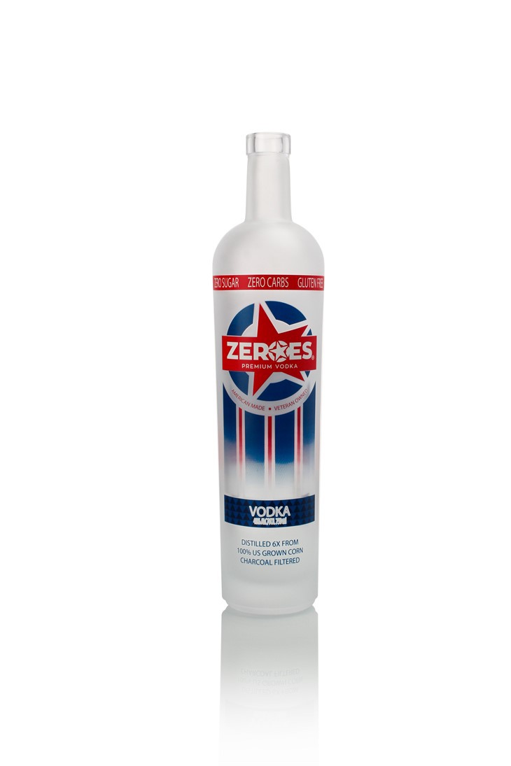 Frosted Clear Glass Bottle