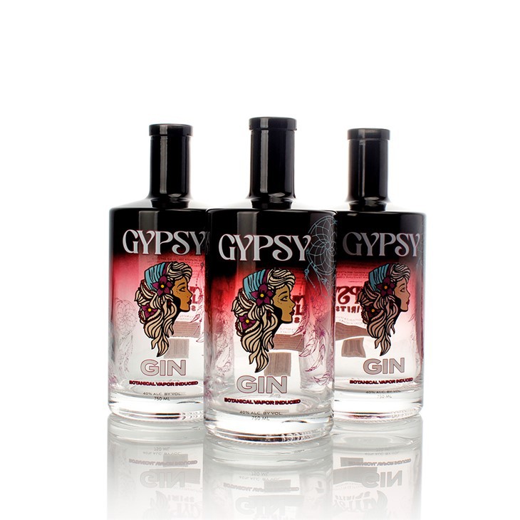 Luxury Spraying KIWL Glass Bottle