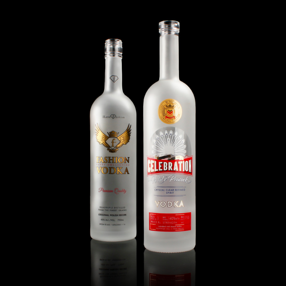 750ml Frosted Vodka Bottle 750ml Frosted Vodka Bottle