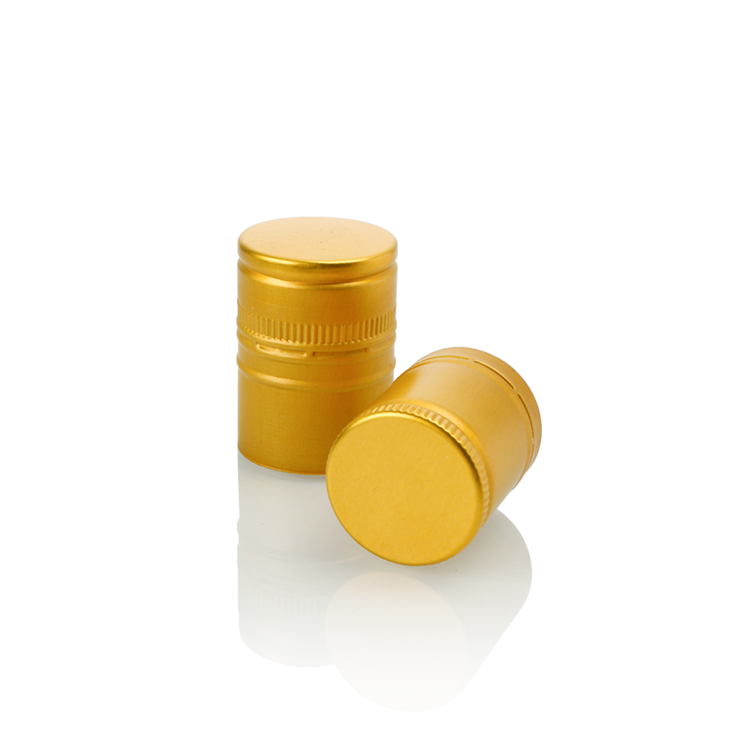 Pure Gold 30*44mm Aluminum Cap
