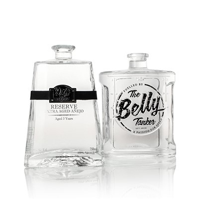 Silk Screen Spirit Glass Bottle factory