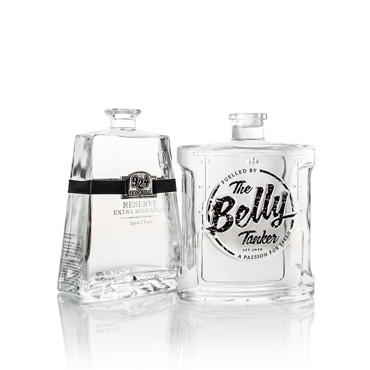 Silk Screen Spirit Glass Bottle best