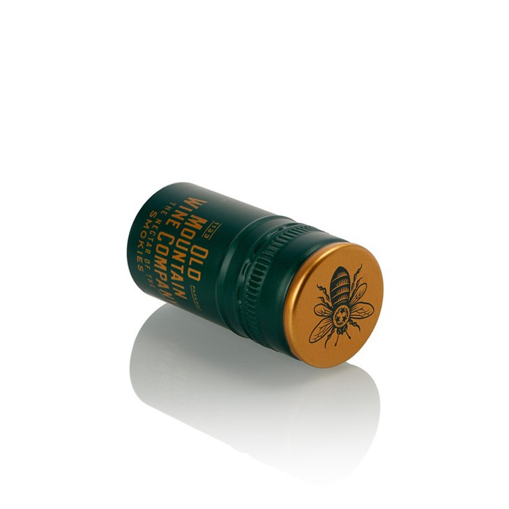 What are the most popular spirits bottle cap designs?