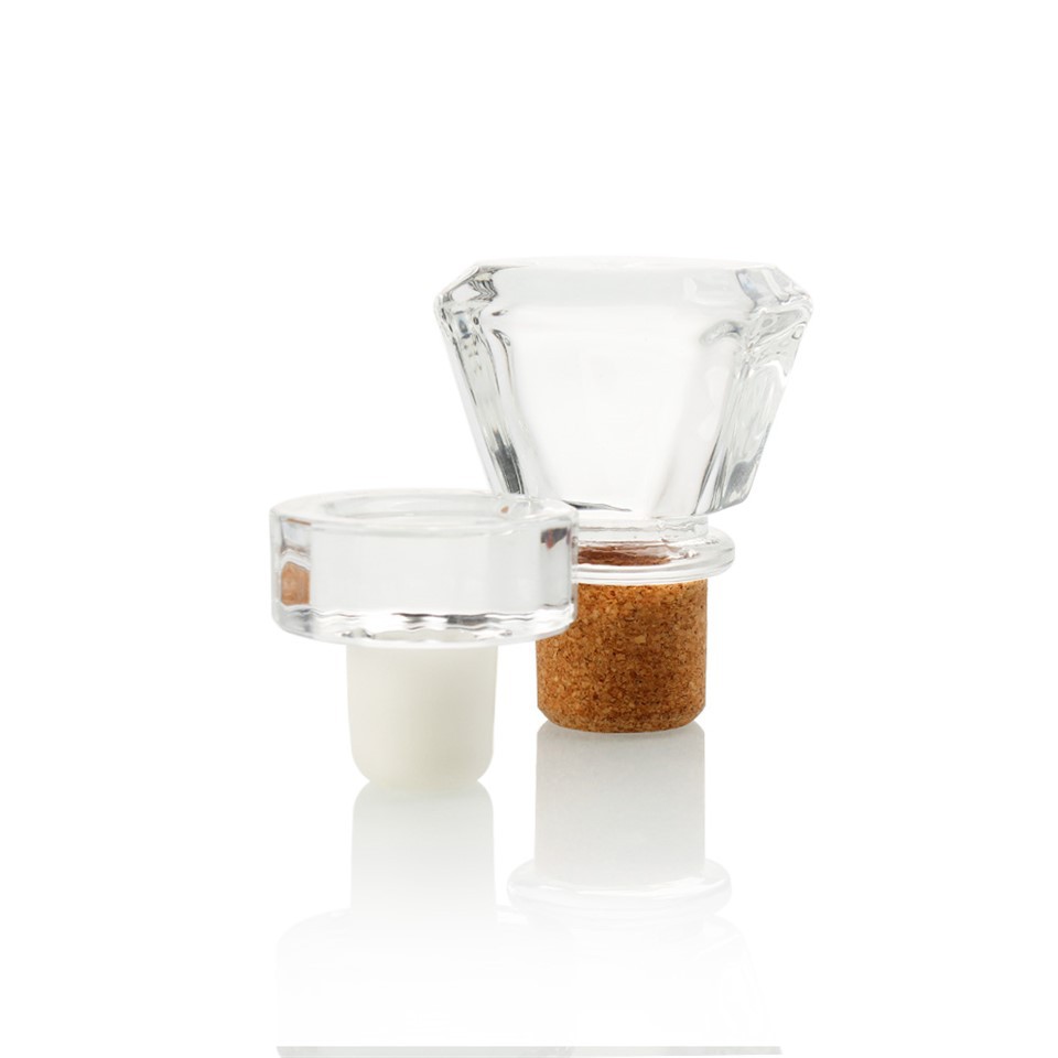 Luxury Clear Glass Stopper