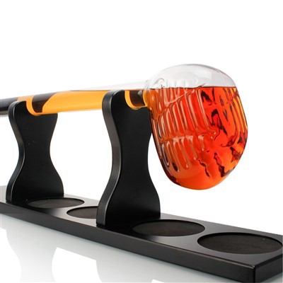 Unique Custom Shape Glass Bottle For Liquor factory