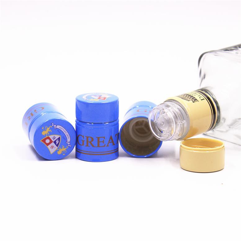 33x47mm Aluminum Plastic Bottle Cap