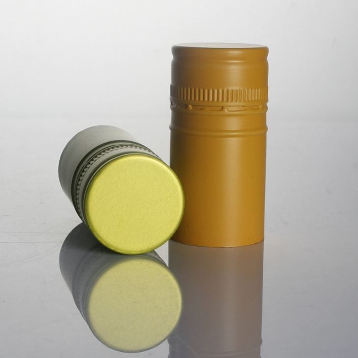 Aluminum ROPP Caps For Wine Glass Bottles