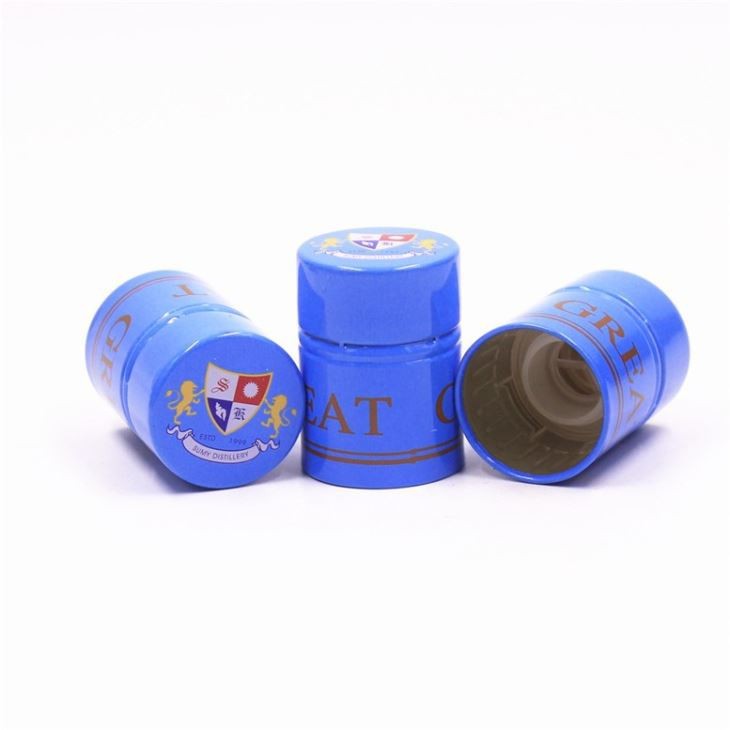 33x47mm Aluminum Plastic Bottle Cap