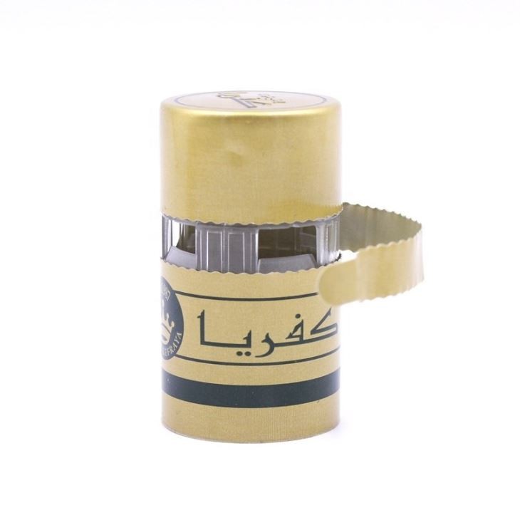 Aluminum Plastic Bottle Cap With Tear Line