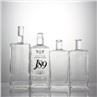 500ml 750ml Square Spirits Liquor Glass Bottle