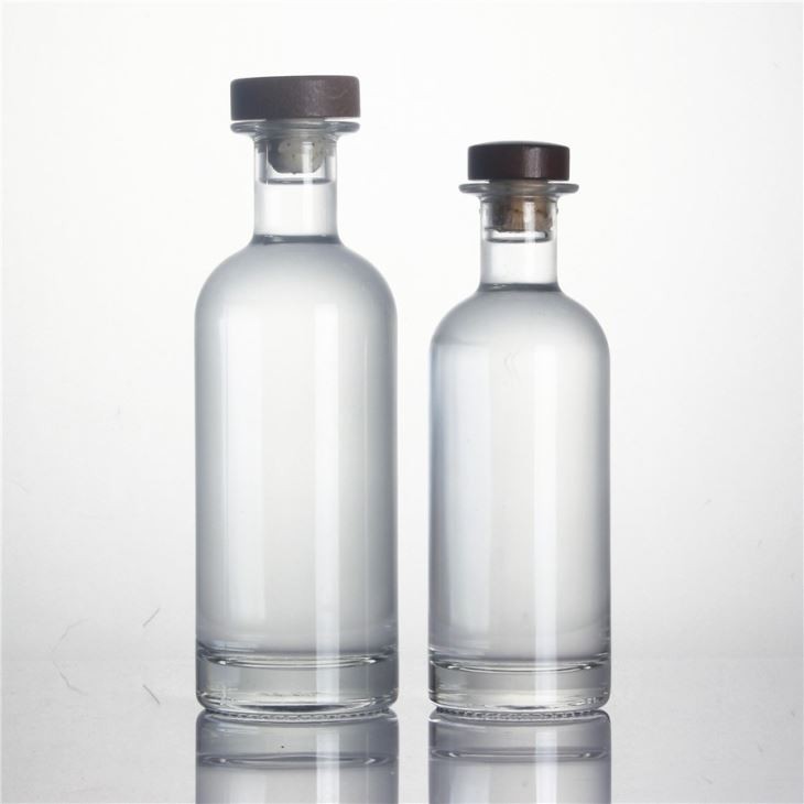 750 Ml Liquor Spirits Vodka Glass Bottles
