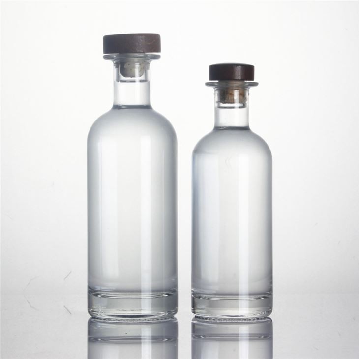 Vodka Whiskey Gin Glass Bottles