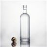 750ml Glass Silkscreen Printing Vodka Bottle