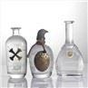 750ml Glass Silkscreen Printing Vodka Bottle