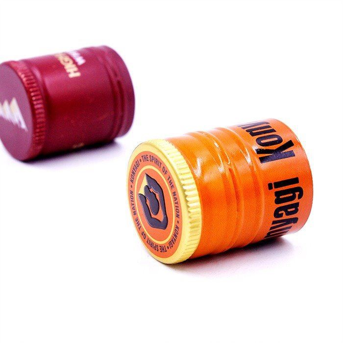 Non-rifillable Aluminum Plastic Cap