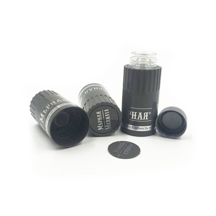 Plastic Caps With Glassball