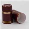 Screw Plastic Caps With Hot Stamping
