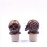 Skull Zinc Alloy Custom Polymer Stopper