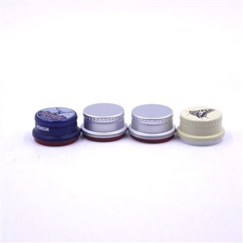 How do you make a glass bottle cap more air - tight?