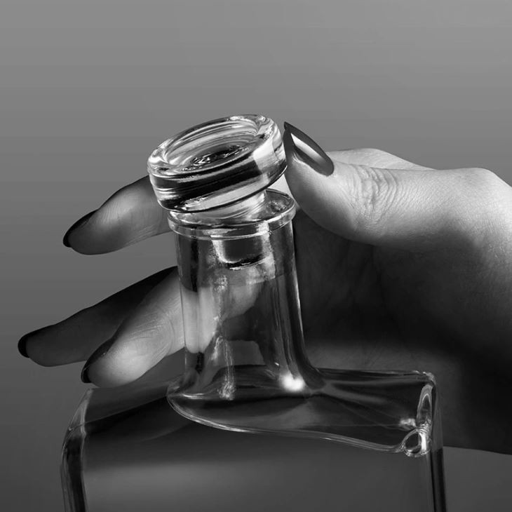 Glass Stopper Transparent For Bottles