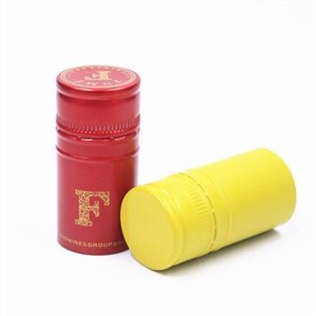 bottle with glass cap