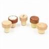 Synthetic Cork With Wooden Bar Top Caps