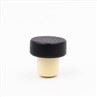 Synthetic Cork With Wooden Top Cap