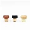 Synthetic Cork With Wooden Top Cap