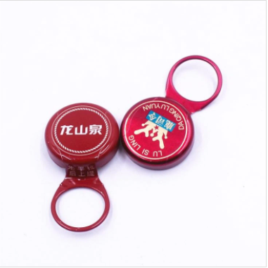 Pull Ring Easy Open Aluminum Crown Caps