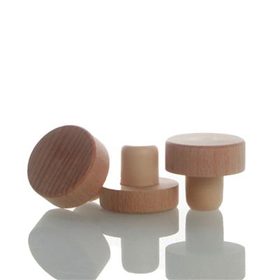 Brown Wooden Stopper Cork For Liquor suppliers