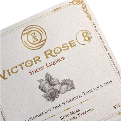 Sensitive Waterproof Self-adhesive Paper Sticker Bottle Private Label